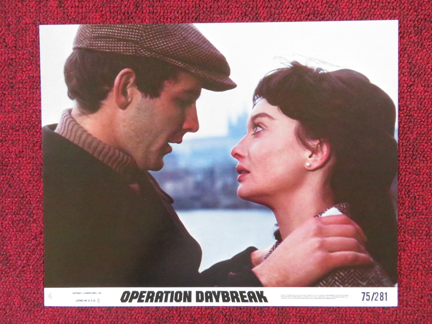 OPERATION DAYBREAK - 6 LOBBY CARD TIMOTHY BOTTOMS NICOLA PAGETT 1975