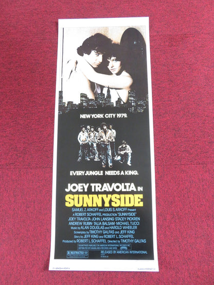 SUNNYSIDE US INSERT POSTER JOEY TRAVOLTA STACEY PICKREN 1979