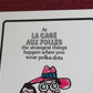 LA CAGE AUX FOLLES - STYLE B US INSERT POSTER UGO TOGNAZZI MICHEL SERRAULT 1979