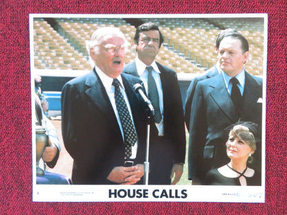 HOUSE CALLS - 1 LOBBY CARD WALTER MATTHAU GLENDA JACKSON 1978