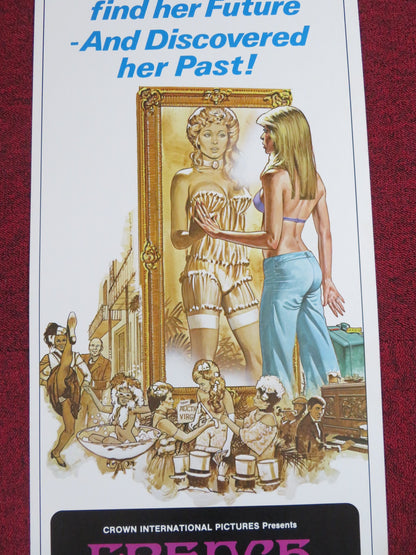 FRENCH QUARTER US INSERT POSTER VIRGINA MAYO BRUCE DAVISON 1977