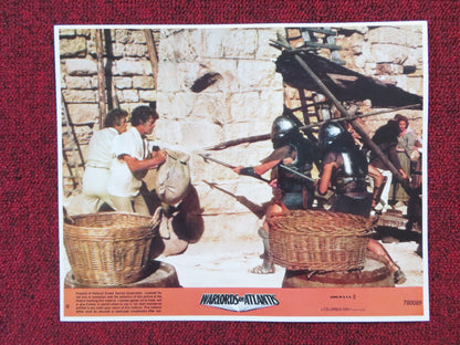 WARLORDS OF ATLANTIS - 8 LOBBY CARD DOUG MCCLURE PETER GILMORE 1978