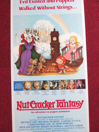 NUTCRACKER FANTASY US INSERT POSTER CHRISTOPHER LEE MELISSA GILBERT 1979