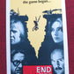 END OF THE GAME US INSERT POSTER JON VOIGH JACQUELINE BISSET 1976