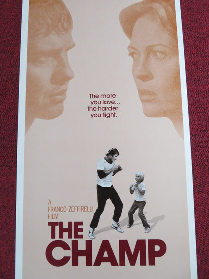 THE CHAMP US INSERT POSTER JON VOIGHT FAYE DUNAWAY 1979