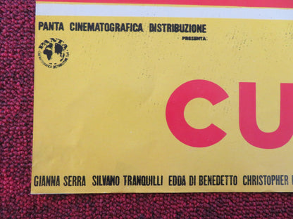 CUORI SOLITARI - A ITALIAN FOTOBUSTA POSTER UGO TOGNAZZI SENTA BERGER 1970