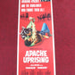 APACHE UPRISING US INSERT POSTER RORY CALHOUN CORINNE CALVET 1965