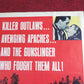 APACHE UPRISING US INSERT POSTER RORY CALHOUN CORINNE CALVET 1965