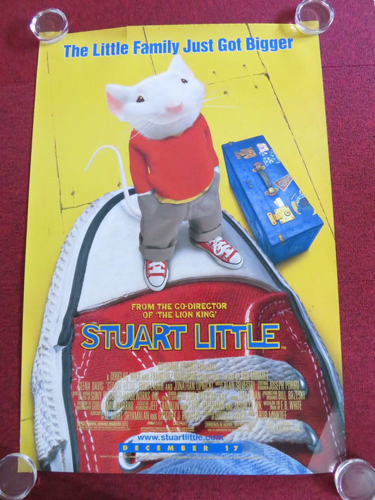 STUART LITTLE US ONE SHEET ROLLED POSTER MICHAEL J. FOX GEENA DAVIS 1999