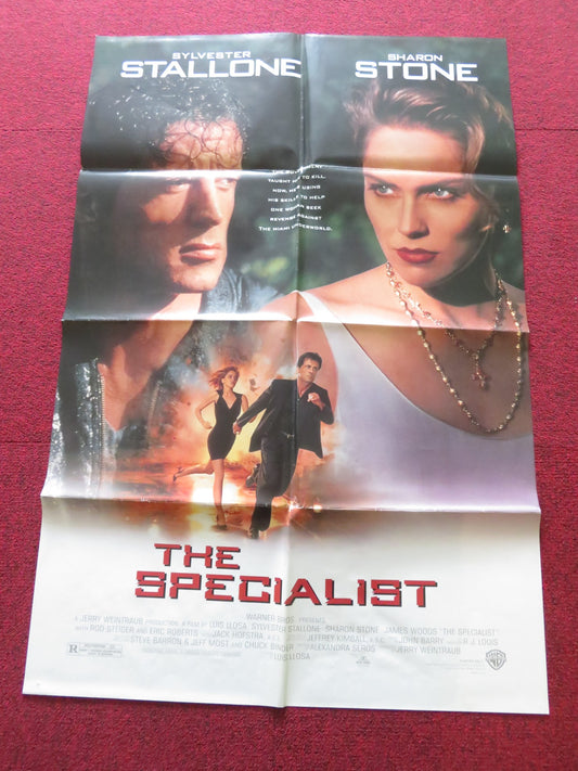 THE SPECIALIST-A FOLDED US ONE SHEET POSTER SYLVESTER STALLONE SHARON STONE 1994