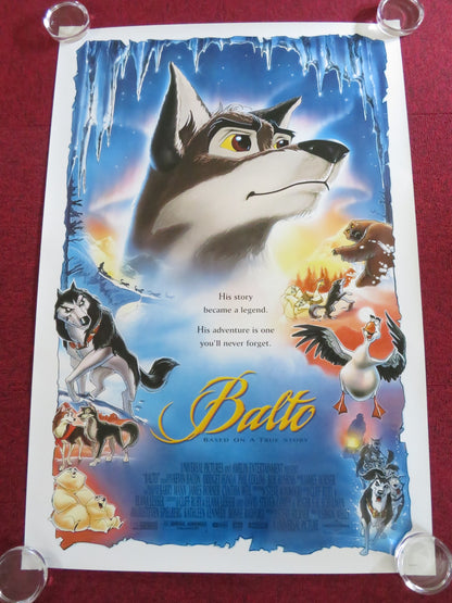 BALTO US ONE SHEET ROLLED POSTER KEVIN BACON BOB HOSKINS 1995