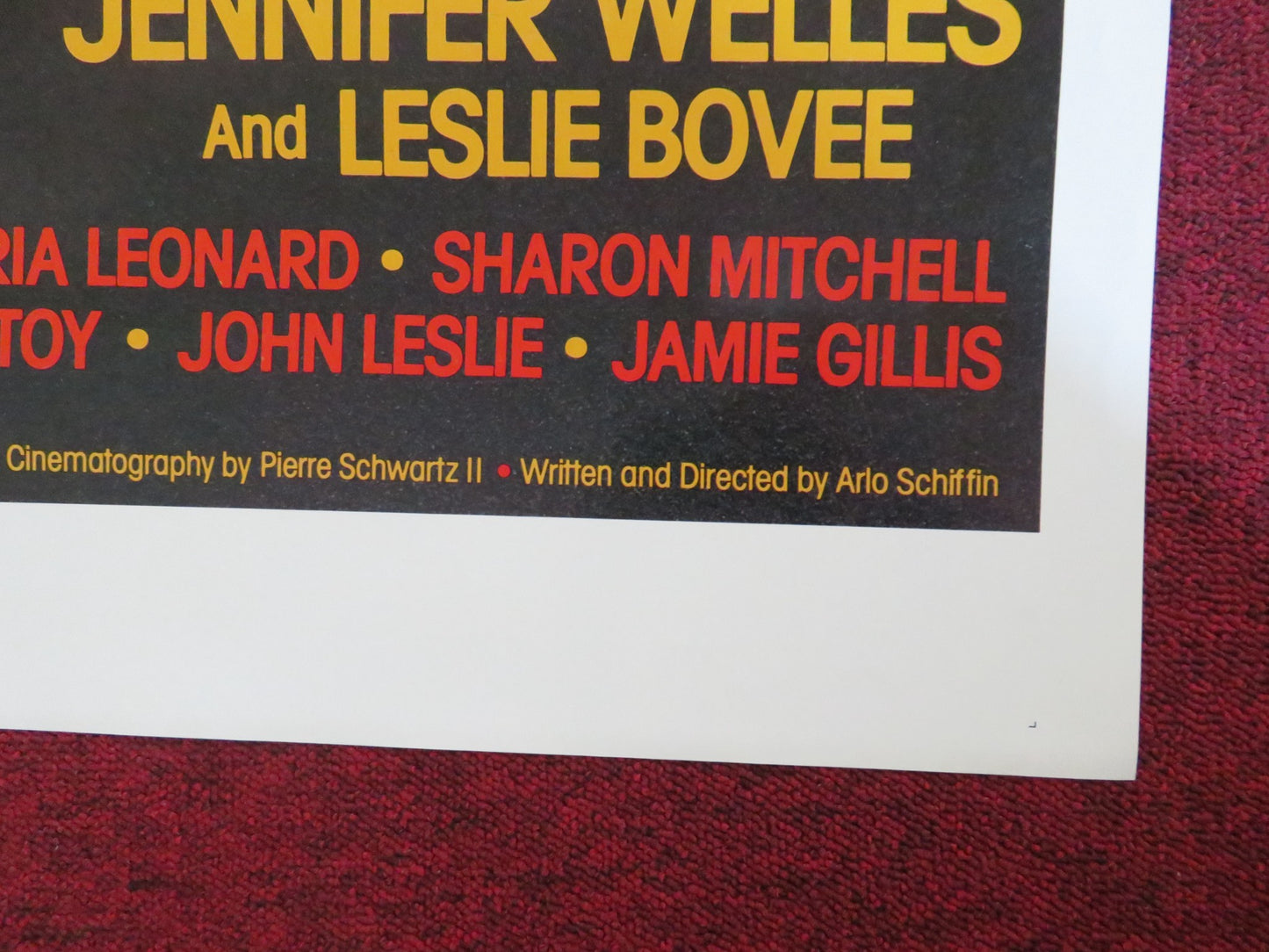 LITTLE BLUE BOX US TRI FOLDED ONE SHEET ROLLED POSTER JENNIFER WELLES 1979