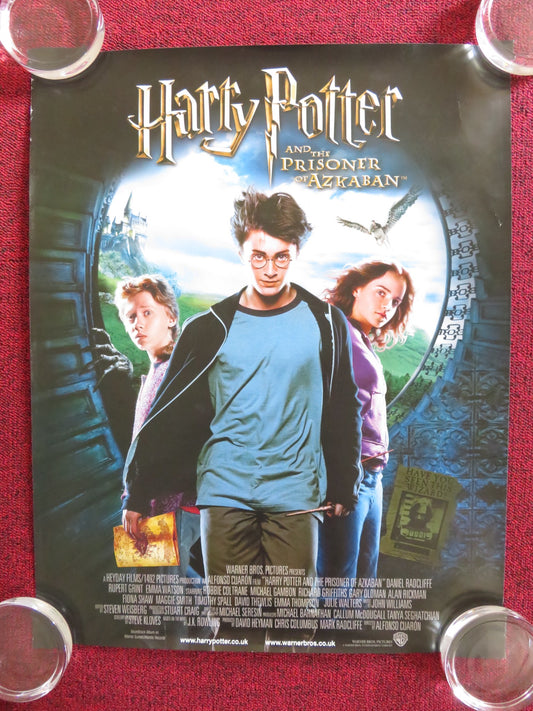 HARRY POTTER AND THE PRISONER OF AZKABAN VHS VIDEO POSTER DANIEL RADCLIFFE 2004