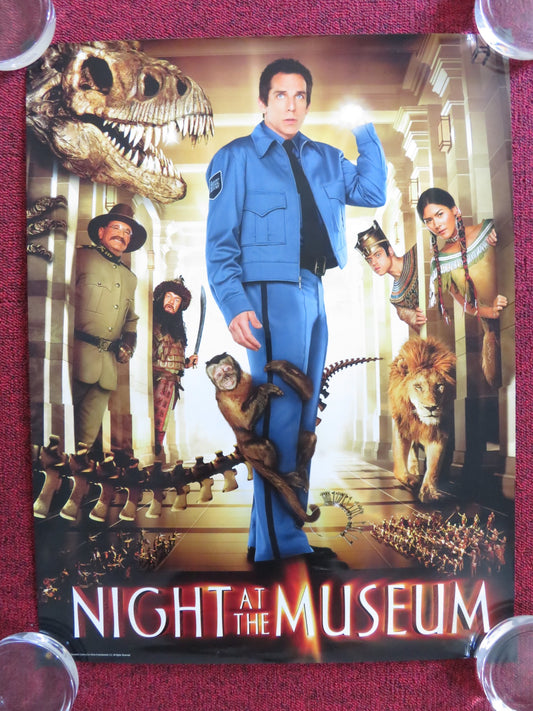 NIGHT AT THE MUSEUM VHS VIDEO POSTER BEN STILLER ROBIN WILLIAMS 2006