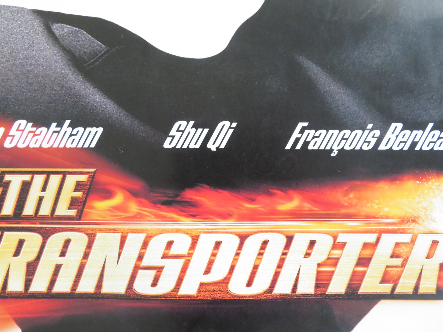 THE TRANSPORTER VHS VIDEO POSTER JASON STATHAM SHU QI 2002