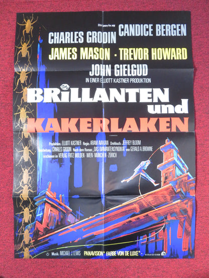 11 HARROWHOUSE GERMAN A1 POSTER FOLDED CHARLES GRODIN JAMES MASON 1975