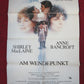 THE TURNING POINT GERMAN A1 POSTER FOLDED ANNE BANCROFT SHIRLEY MACLAINE 1978