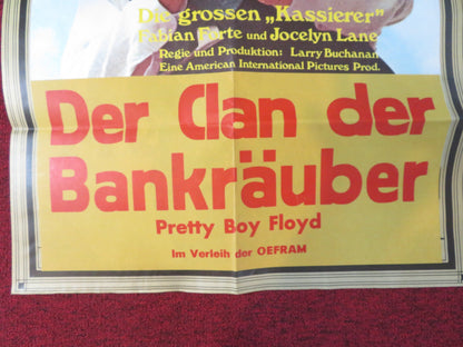 A BULLET FOR PRETTY BOY GERMAN A1 POSTER FOLDED FABIAN FORTE JOCELYN LANE 1970