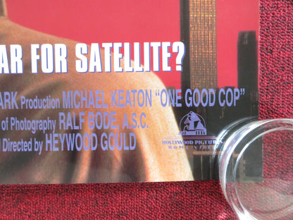 ONE GOOD COP VHS VIDEO POSTER ROLLED MICHAEL KEATON RENE RUSSO 1991