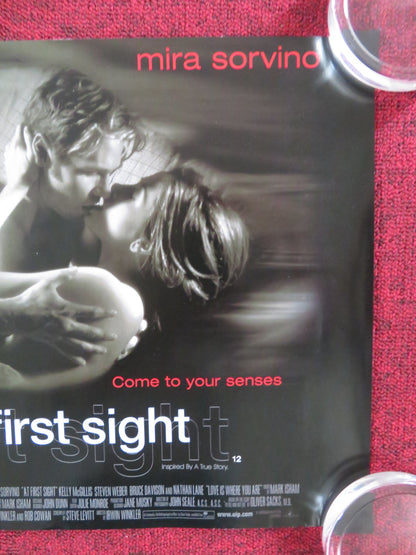 AT FIRST SIGHT - A UK MINI QUAD POSTER VAL KILMER MIRA SORVINO 1999