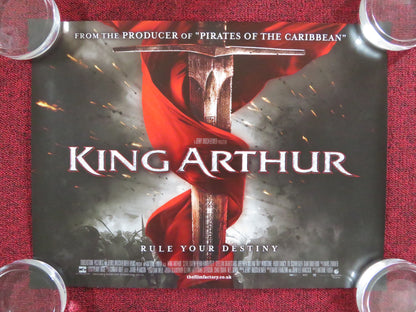 KING ARTHUR UK MINI QUAD POSTER CLIVE OWEN KEIRA KNIGHTLEY 2004