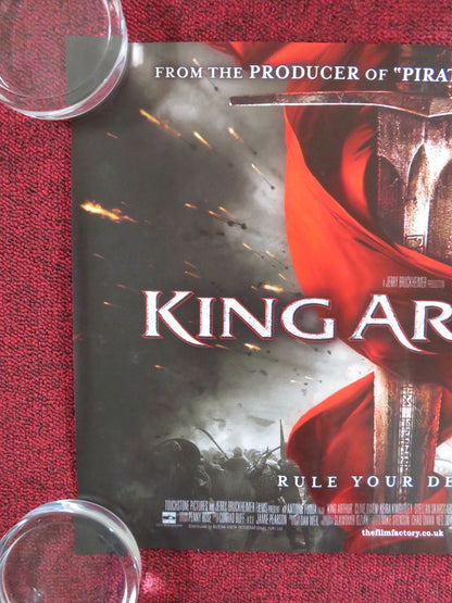 KING ARTHUR UK MINI QUAD POSTER CLIVE OWEN KEIRA KNIGHTLEY 2004