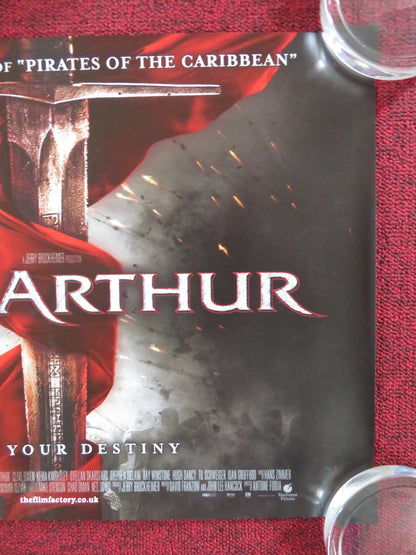 KING ARTHUR UK MINI QUAD POSTER CLIVE OWEN KEIRA KNIGHTLEY 2004