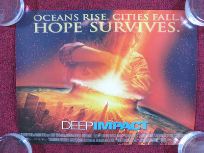 DEEP IMPACT UK MINI QUAD POSTER ROBERT DUVALL TEA LEONI 1998