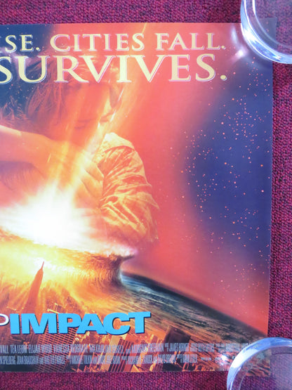 DEEP IMPACT UK MINI QUAD POSTER ROBERT DUVALL TEA LEONI 1998