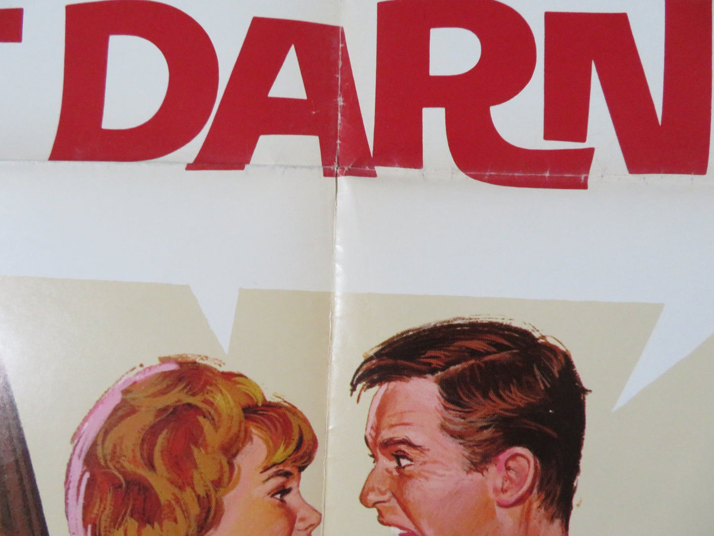 THAT DARN CAT! STYLE A FOLDED US ONE SHEET POSTER DISNEY DEAN JONES 1973