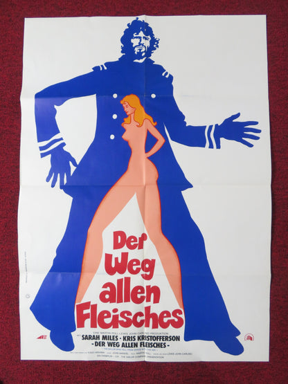 THE SAILOR WHO FELL FROM GRACE WITH THE SEA GERMAN A1 POSTER FOLDED 1977