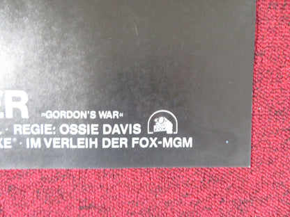 GORDON'S WAR GERMAN A1 POSTER FOLDED PAUL WINFIELD CARL LEE 1974