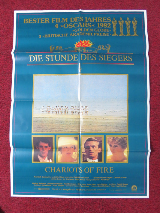 CHARIOTS OF FIRE GERMAN A1 POSTER FOLDED NIGEL HAVERS NICHOLAS FARRELL 1982