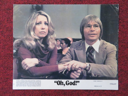 OH, GOD! - 2 LOBBY CARD GEORGE BURNS JOHN  DENVER 1977