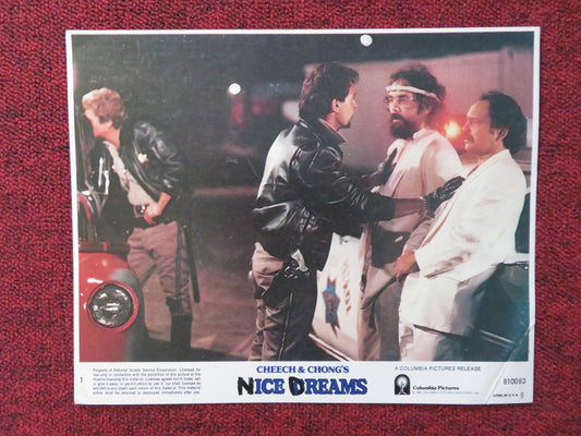 CHEECH & CHONG'S NICE DREAMS -1 LOBBY CARD TOMMY CHONG CHEECH MARIN 1981