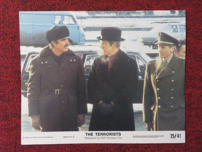 THE TERRORISTS - 4 LOBBY CARD SEAN CONNERY  IAN MCSHANE 1975