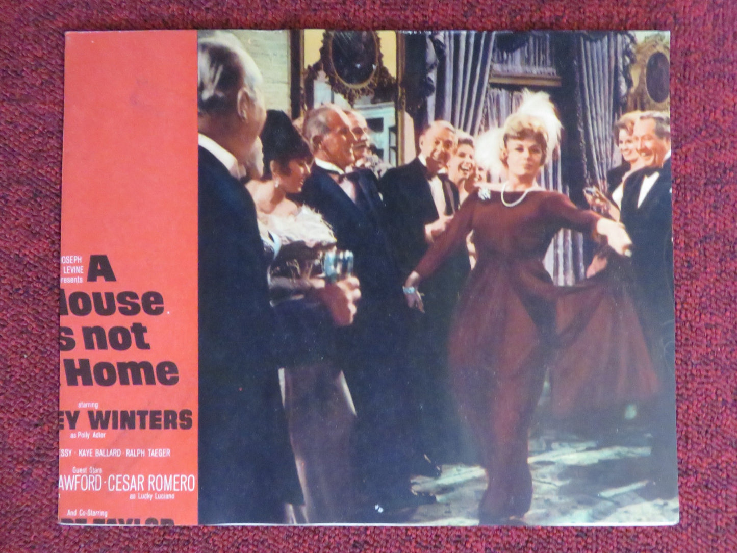 JOSEPH ANDREWS -6 LOBBY CARD ANN-MARGERET  PETER FIRTH 1977