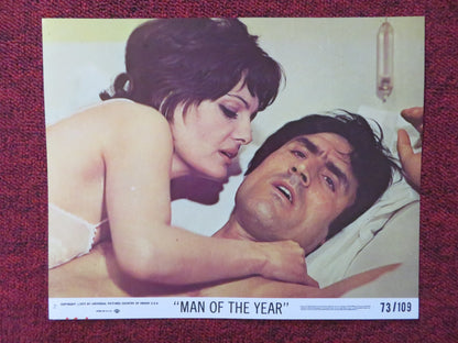 MAN OF THE YEAR - 2 LOBBY CARD LANDO BUZZANCA 1973