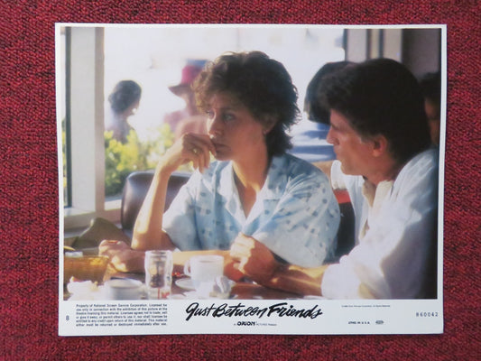 JUST BETWEEN FRIENDS- 8  LOBBY CARD MARY TYLER MOORE 1986