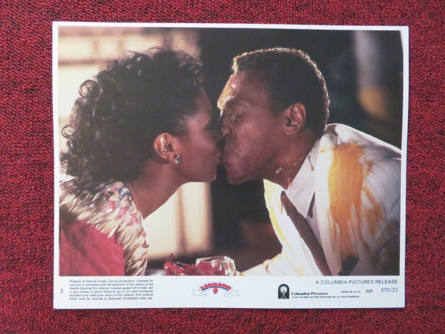 LEONARD PART 6 - 5 LOBBY CARD BILL COSBY TOM COUURTENAY 1987