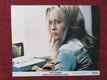 PUZZLE OF A DOWNFALL CHILD - 2 LOBBY CARD FAYE DUNAWAY 1971