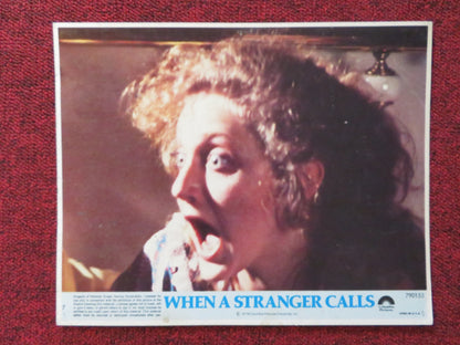 WHEN A STRANGER CALLS -7 LOBBY CARD CAROL KANE RUTANYA ALDA 1979