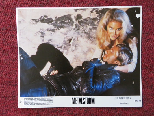 METALSTORM - 7 LOBBY CARD JARED-SYN 1983