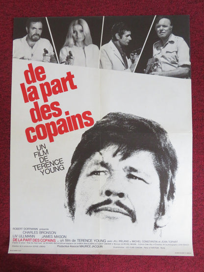 COLD SWEAT FRENCH POSTER ROLLED CHARLES BRONSON LIV ULLMAN 1970