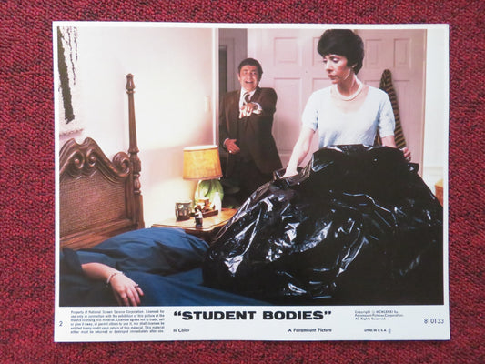 STUDENT BODIES - 2 LOBBY CARD KRISTEN  RITER MATT GOLDSBY 1981