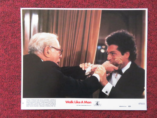 WALK LIKE A MAN - 6  LOBBY CARD CHRISTOPHER LLOYD 1987