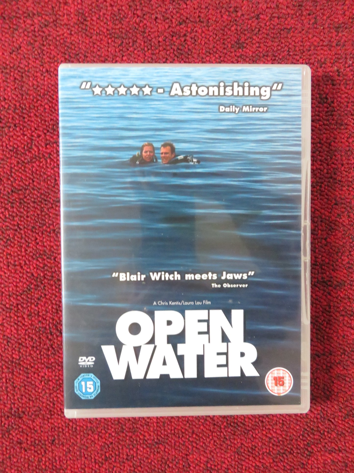 OPEN WATER (DVD) BLANCHARD RYAN DANIEL TRAVIS 2003 REGION 2