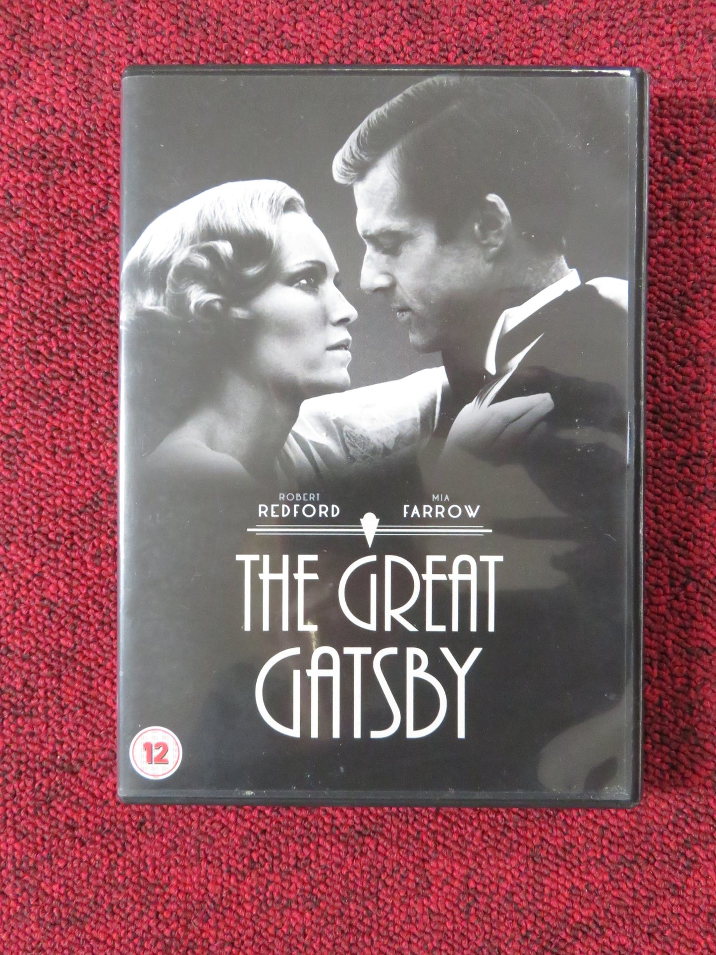 THE GREAT GATSBY (DVD) ROBERT REDFORD MIA FARROW 1974 REGION 2