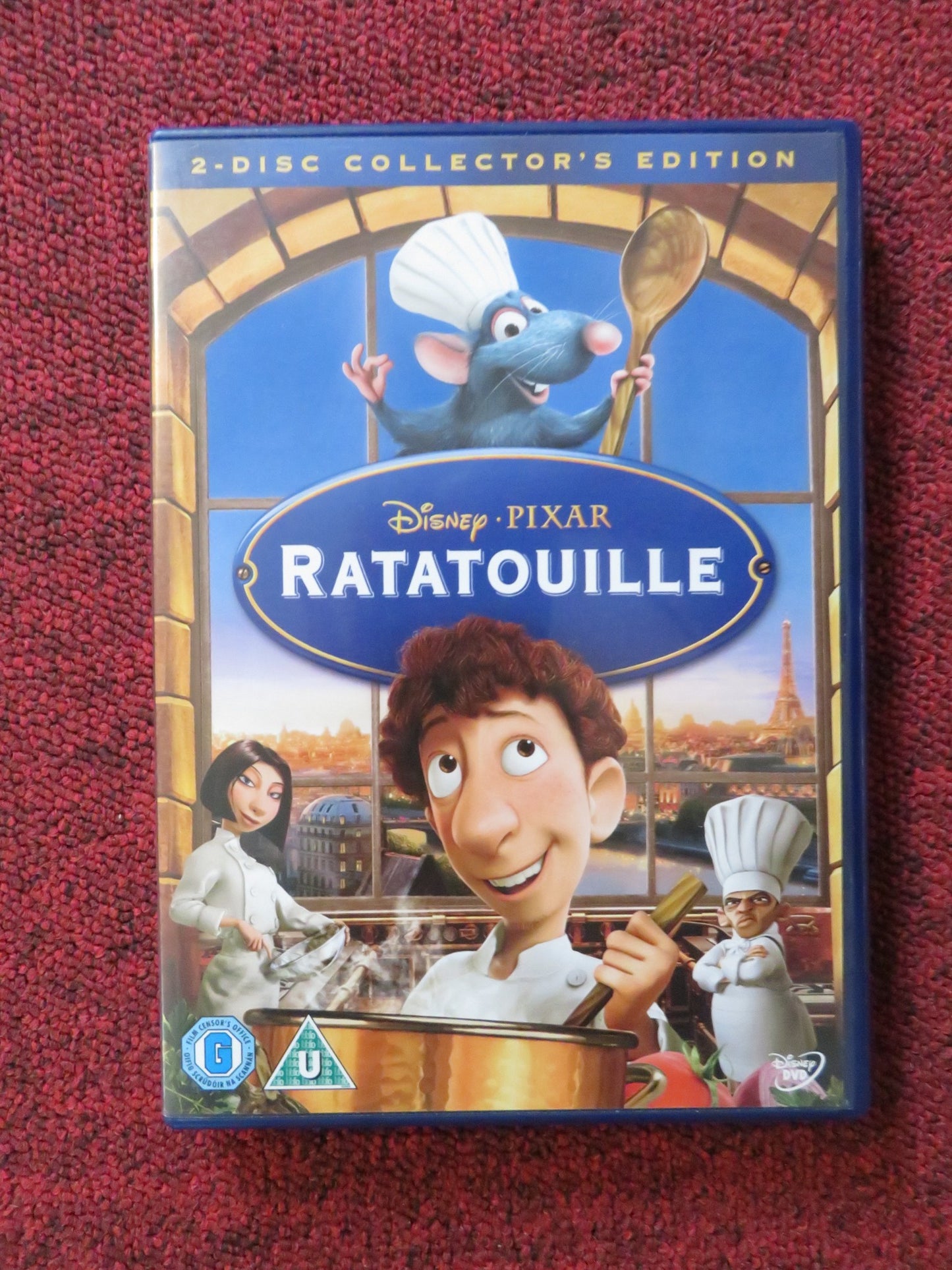 RATATOUILLE 2-DISC COLLECTOR'S EDITION (DVD) DISNEY PATTON OSWALT 2007 REGION 2