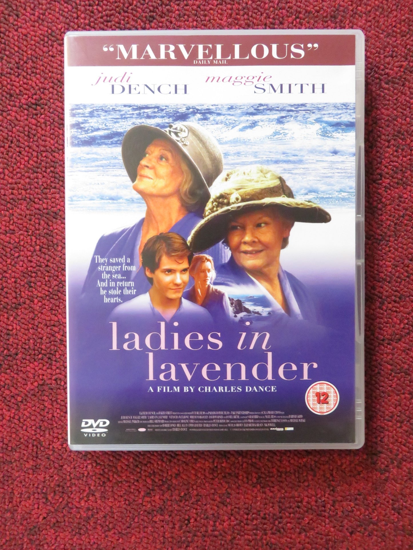 LADIES IN LAVENDER (DVD) JUDI DENCH MAGGIE SMITH 2004 REGION 2